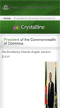 Mobile Screenshot of presidentoffice.gov.dm